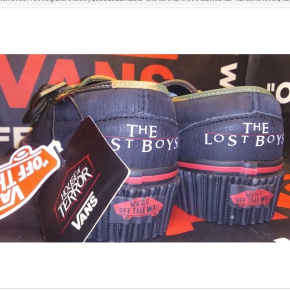 Vans X House Of Terror Style 47 Creeper The Lost Boys Mens 4/Womens 5.5 - Picture 4 of 12